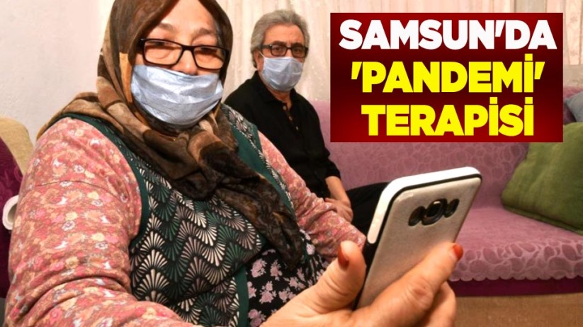 Samsun'da 'pandemi' terapisi