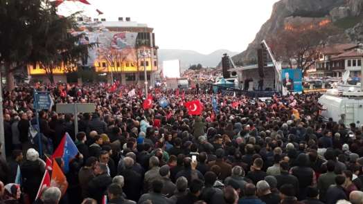 Cumhurbaşkanı Erdoğan, Amasya'da vatandaşlara seslendi 