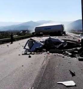 Aydın-İzmir otobanında trafik kazası: 1'i ağır 2 yaralı 
