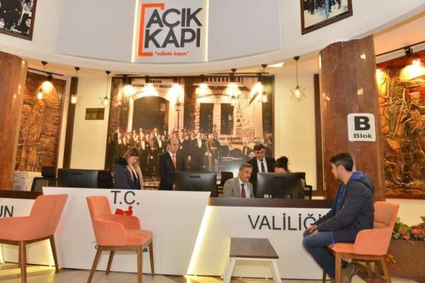 Samsun'da 6 ilçede Açık Kapı Büroları oluşturuldu 