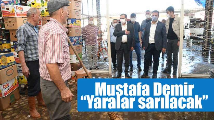 Samsun Büyükşehir Belediye Başkanı Mustafa Demir: 'Yaralar sarılacak'