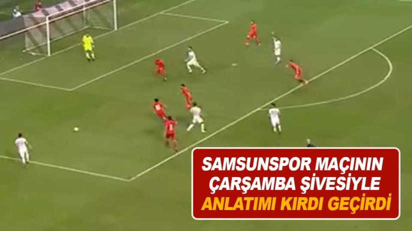 Samsunspor maçının Çarşamba şivesiyle anlatımı kırdı geçirdi