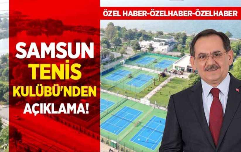 Mustafa Demir'den tesisleri boşaltın yazısı! Tenis Kulübünden çarpıcı açıklama geldi