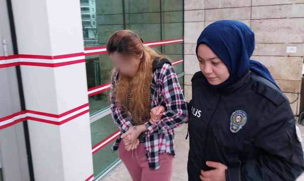 Genç kadın para kutusundan hırsızlıktan gözaltına alındı - Samsun haber