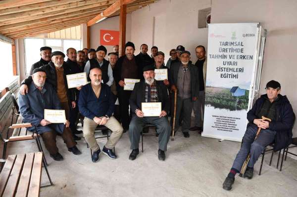 Üreticilere tarımsal üretimde tahmin ve erken uyarı sistemleri tanıtıldı - Eskişehir haber
