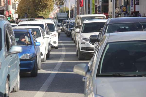 Erzincan'da trafiğe kayıtlı araç sayısı 70 bini geçti