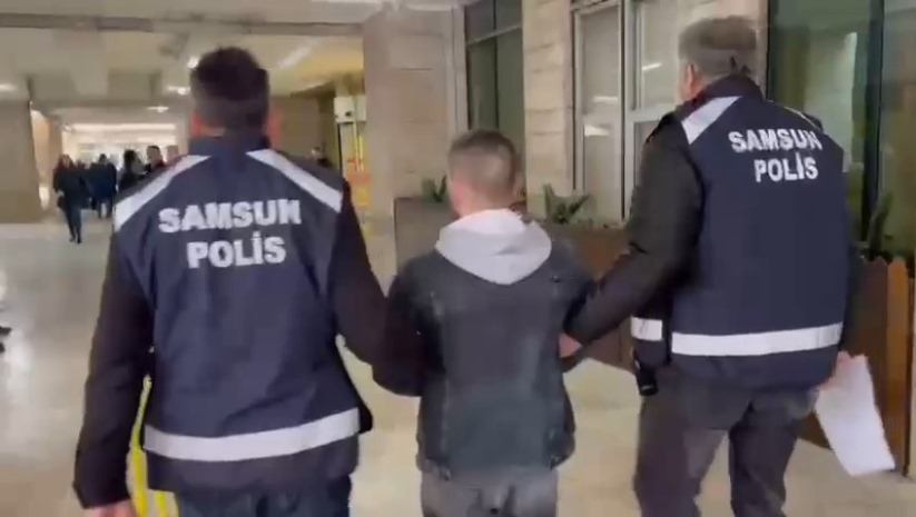 Samsun'da haklarında hapis cezası bulunan 2 kişi yakalandı