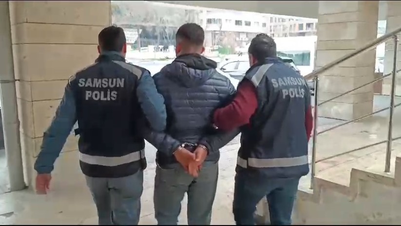 Samsun'da haklarında hapis cezası bulunan 2 kişi yakalandı