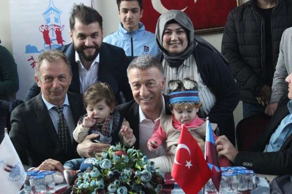 Trabzonspor Başkanı Ahmet Ağaoğlu'na Kocaeli'de yoğun ilgi 