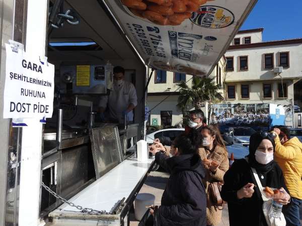 Çeşmeli esnaftan Gara şehitleri anısına lokma