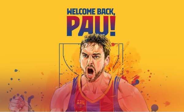 Pau Gasol 20 yıl sonra Barcelona'da