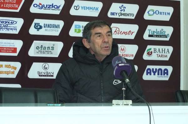 Yılmaz : 'İkinci yarı hakimiyetimizde olan bir maçı gol atarak süsleyemedik' 