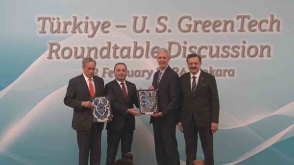 Türkiye-ABD Yeşil Teknoloji heyetleri TOBB'da bir araya geldi