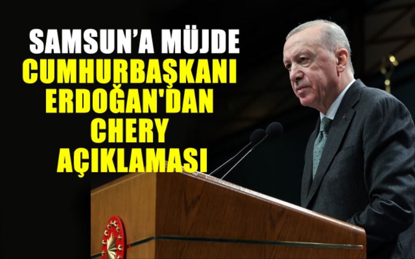 Cumhurbaşkanı Erdoğan'dan Chery açıklaması