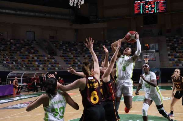Kadınlar Basketbol Süper Ligi: Danilos Pizza: 63 - Galatasaray: 78