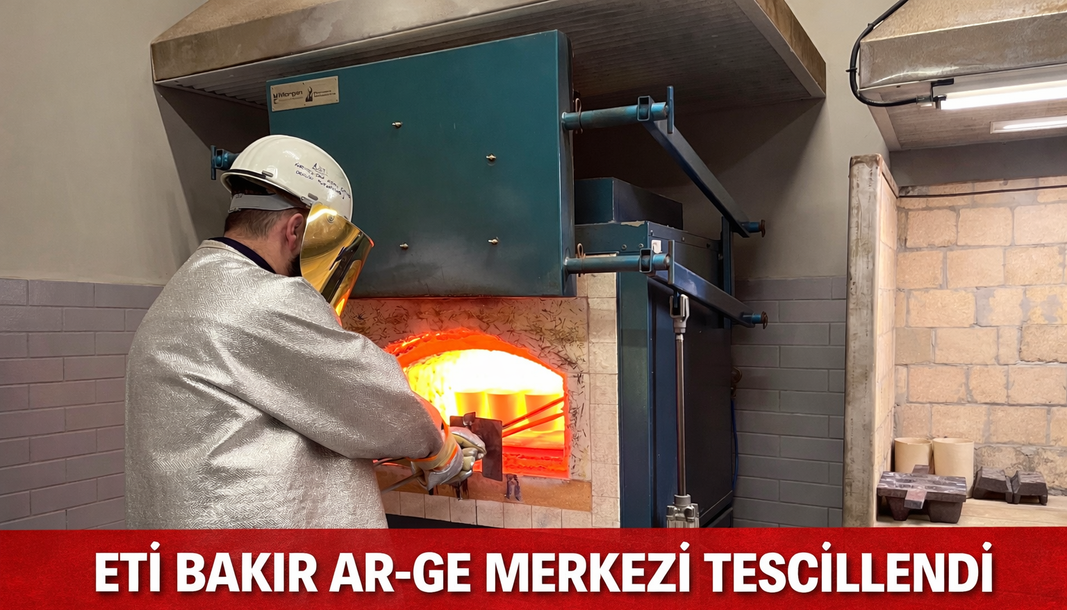 Eti Bakır Ar-Ge Merkezi tescillendi