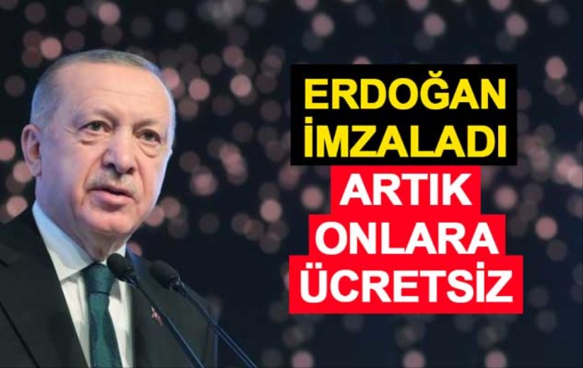 Erdoğan imzaladı, Resmi Gazete'de yayımlandı!