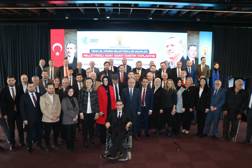 AK Parti Samsun Aday Adayları tanıtıldı 