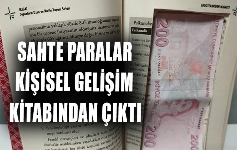 Samsun'da kitabın arasına gizlenmiş 46 adet sahte banknot ele geçirildi
