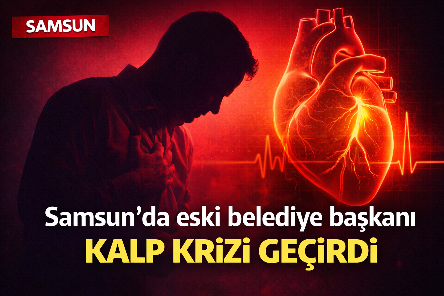 Atakum eski Belediye Başkanı Cemil Deveci kalp krizi geçirdi