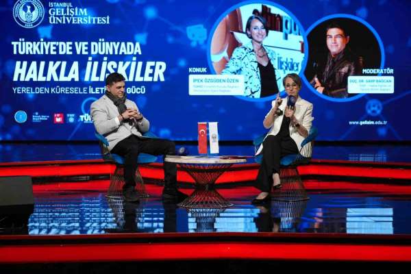 TÜHİD Başkanı İpek Özgüden Özen, İstanbul Gelişim Üniversitesi'nde halkla ilişkilerin geleceğini anlattı