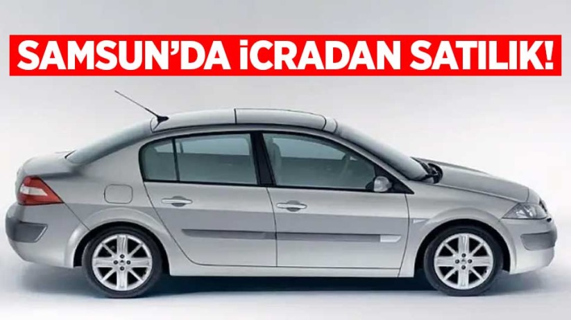 Samsun'da Renault Megane icradan satılık