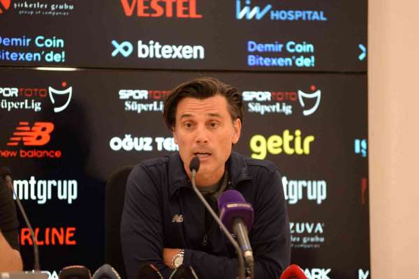 Vincenzo Montella: 'VAR'lı bir dönemde bu penaltıyı vermeniz mümkün değil'