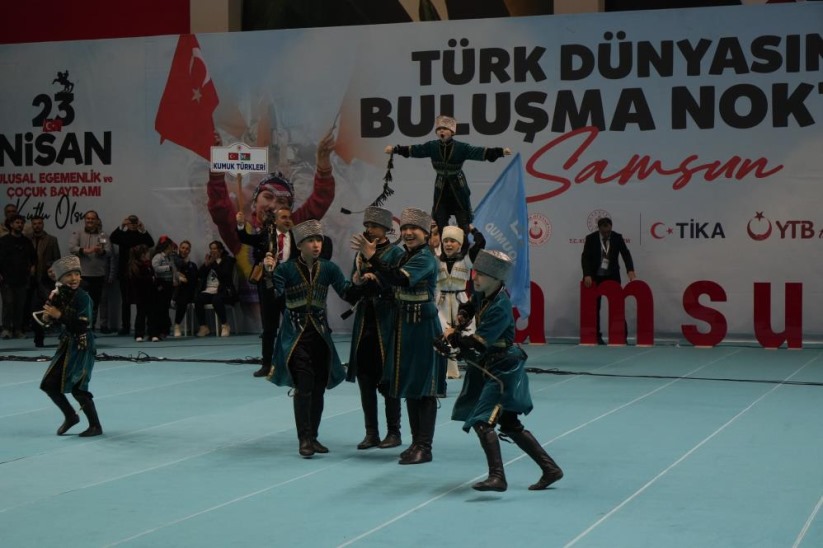 Samsun'da 23 Nisan coşkuyla kutlandı