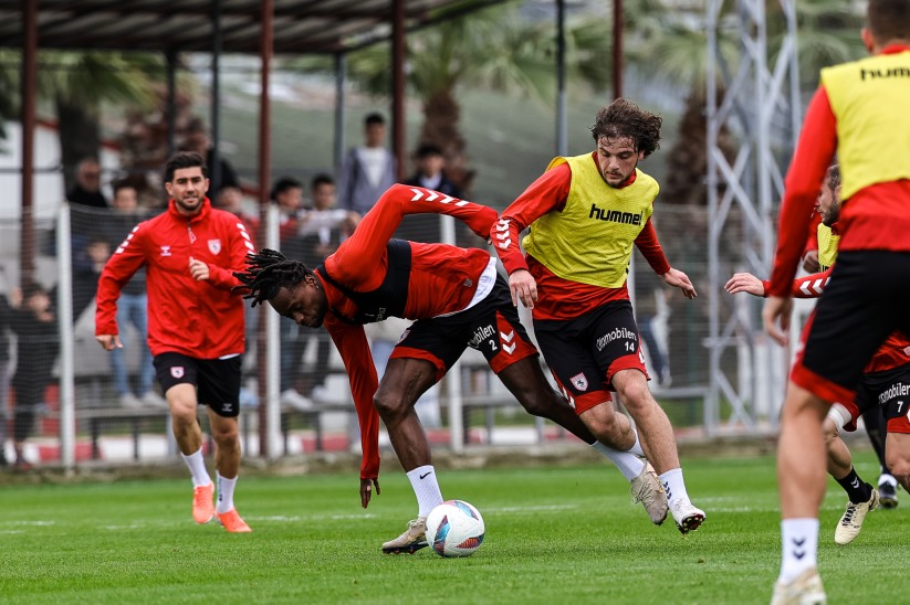 Samsunspor, Bodrumspor maçı hazırlıklarını sürdürdü