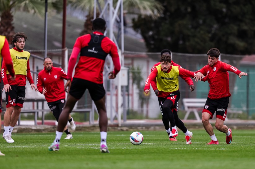 Samsunspor, Bodrumspor maçı hazırlıklarını sürdürdü