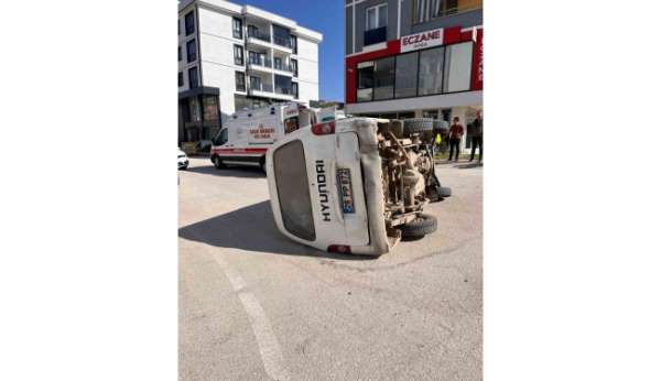 Bilecik'te meydana gelen trafik kazasında 1 kişi yaralandı
