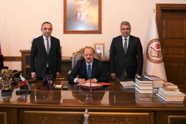 Kastamonu'da 23 milyonluk sulama kanalı projesi için imzalar atıldı