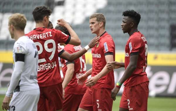 Bundesliga: Mönchengladbach: 1 - B.Leverkusen: 3 