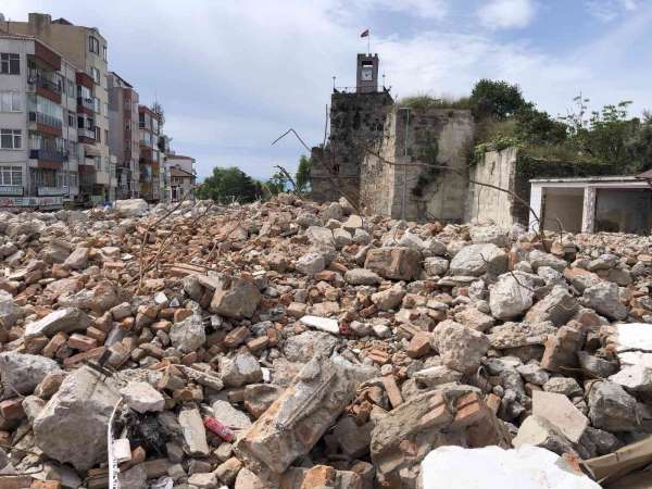 Sinop'un tarihi dokusu ortaya çıktı