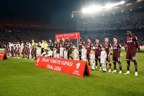 Ziraat Türkiye Kupası Finali: Beşiktaş: 0 - Trabzonspor: 1