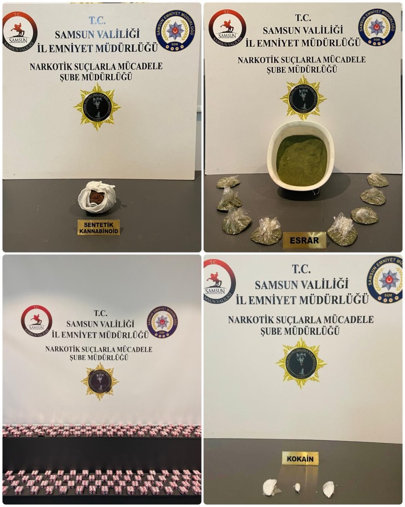 Samsun'da Uyuşturucu Operasyonu: 5 Şahsa Adli İşlem!