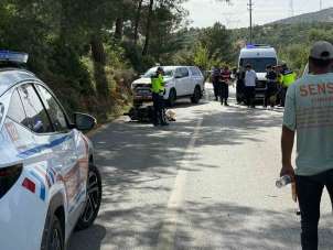 Bodrum'da feci kaza: 1 ölü, 1 yaralı