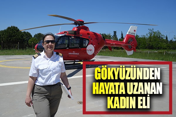 Gökyüzünden hayata uzanan kadın eli