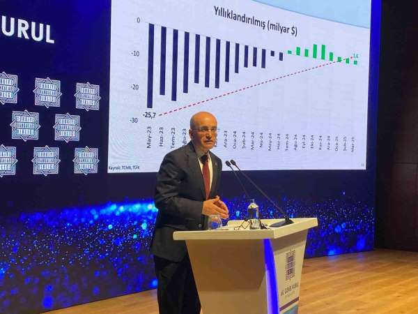 Hazine ve Maliye Bakanı Mehmet Şimşek: 'Yurt içi petrol ve doğal gaz üretiminde önemli bir artış var'