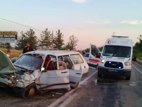 Osmaniye'de 4 aracın karıştığı zircirleme kaza: 1 ölü, 6 yaralı