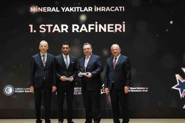 STAR Rafineri ve SOCAR Petrol Ticaret 'İhracatın Yıldızı' oldu