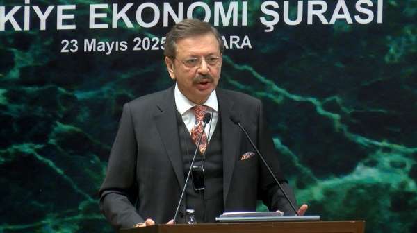 TOBB Başkanı Hisarcıklıoğlu: 'ABD'nin gümrük tarifelerini artırmasıyla içeride ve dışarıda Çin'le rakip olacağ