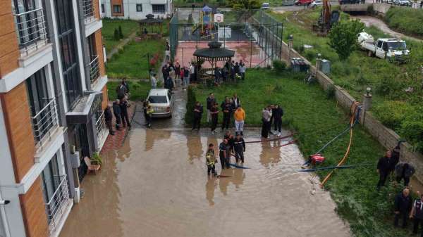 Başkan Yazıcıoğlu'ndan sağanak sonrası vatandaşlara destek