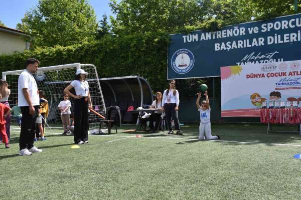 Dünya Çocuk Atletizm Günü'nde 200 çocuk sporla buluştu