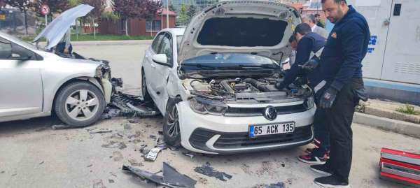 Van'da trafik kazası: 1 yaralı
