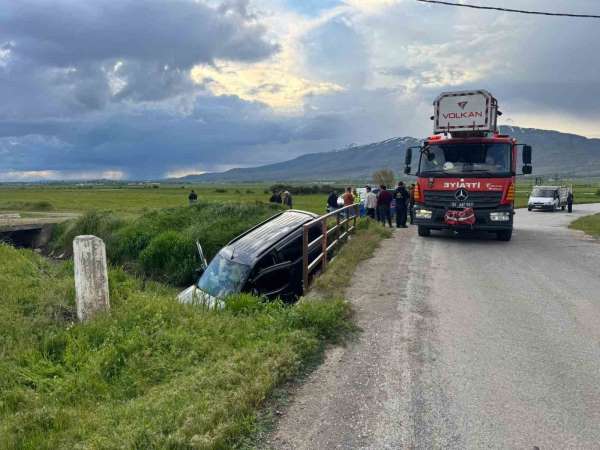 Van'ın Muradiye ilçesinde trafik kazası: 1 yaralı