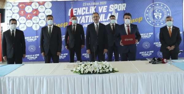 Sinop'a 19 milyon TL'lik spor yatırımı 