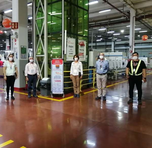 Vestel, TSE'den kovid-19 'Güvenli Üretim Belgesi' aldı
