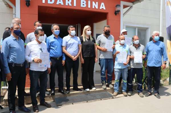 Adana'da 151 belediye personeline Mesleki Yeterlilik Belgesi