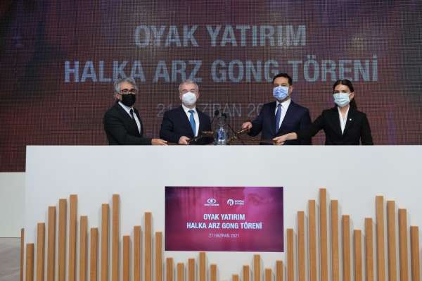 Borsa İstanbul'da gong 'OYAK Yatırım' için çaldı